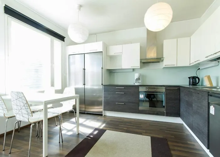 Spacious For 8 With Sauna Διαμέρισμα